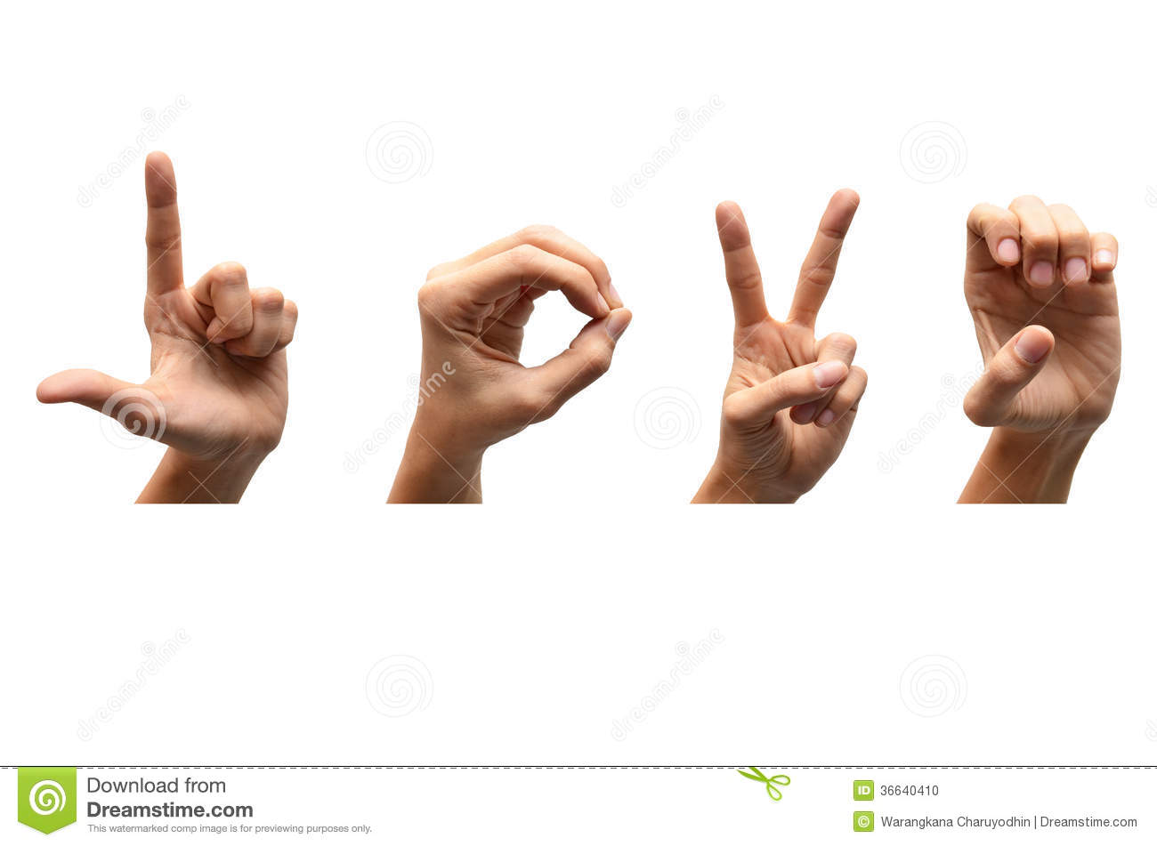 Love American Sign Language Asl