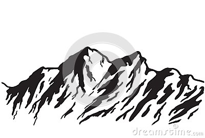 Mountain Range Silhouette Clip Art   Clipart Panda   Free Clipart    