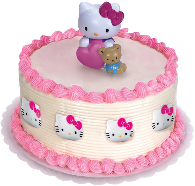 Pink Birthday Cake Design