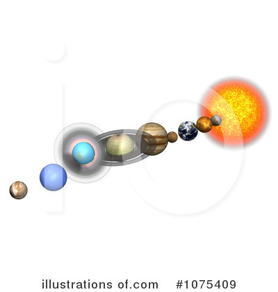 Royalty Free  Rf  Solar System Clipart Illustration By Ralf61   Stock