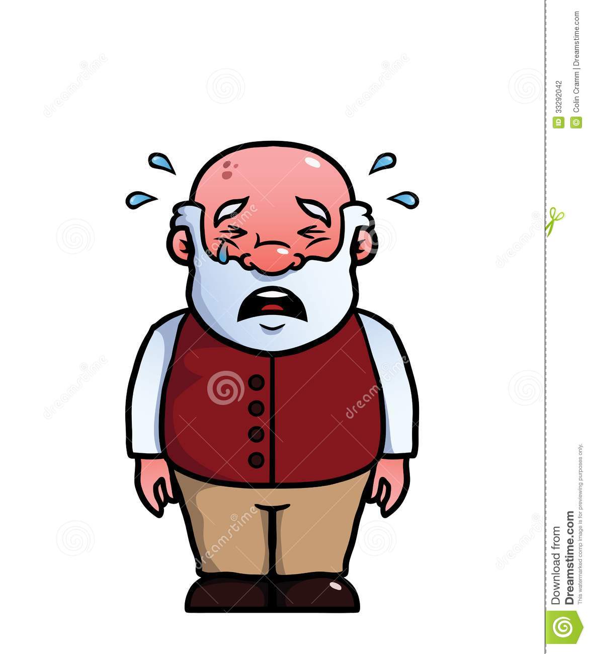 Sad Person Crying Clipart Old Man Being Sad And Crying 