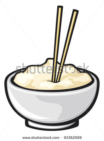 Chinese Food And Chopsticks  White Noodle Bowl With Chopsticks  Stock    