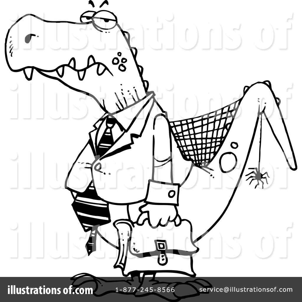 Dinosaur Clipart  443387 By Ron Leishman   Royalty Free  Rf  Stock    