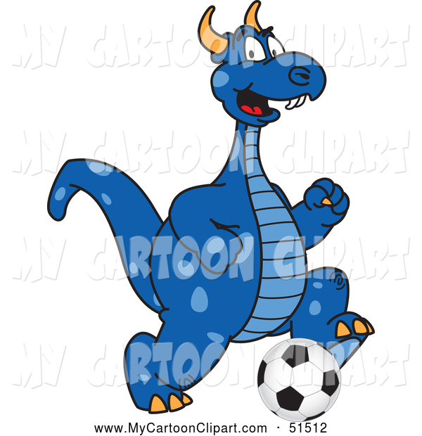 Dragon Mascot Clip Art