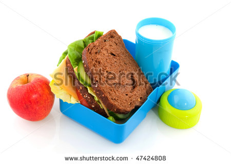 Healthy Lunch Clipart Healthy Lunch Box Filled With