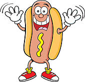 Hotdog Bun Ilustraciones Y Clipart