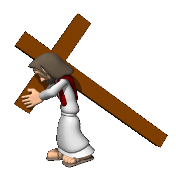 Jesus Carrying The Cross He Nailed Himself To  He Had To Do This