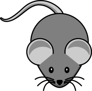     Mouse Dark Grey Clip Art   Animal   Download Vector Clip Art Online