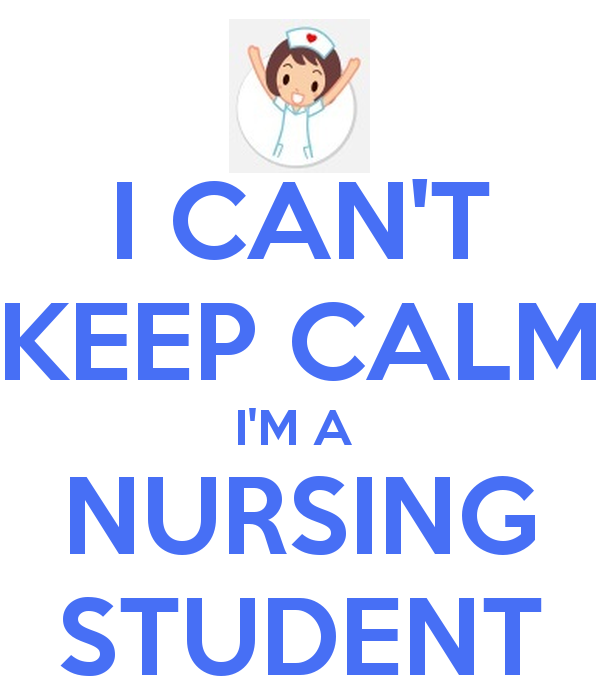Nursing Student Picture Calm I M A Nursing Student