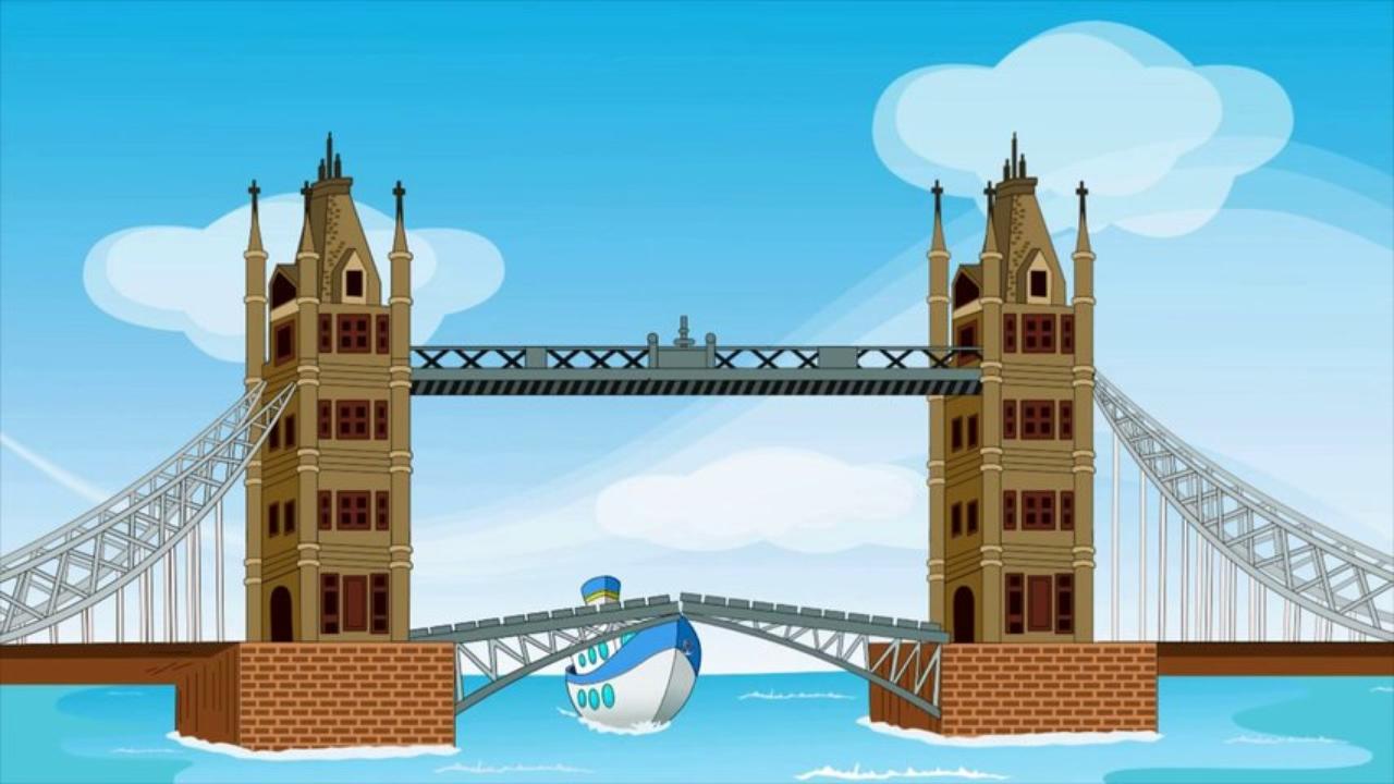 Of Lond 608 Vector Clipart London Bridge S 1280x720 Tower Bridge Cl