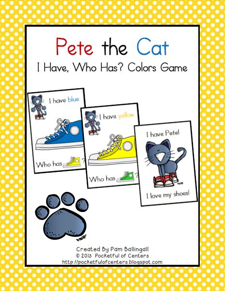 Pete The Cat Colors Game For Large Group Activities   1 50