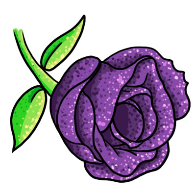 Purple Flower Border Clipart Purple Clip Art Jpg