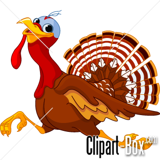 Related Running Turkey Cliparts