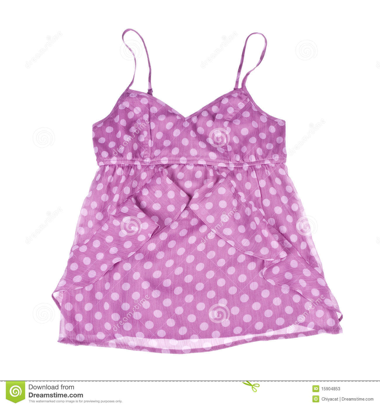     Similar Stock Images Of   Pink Polka Dot Tank Top Isolated On White
