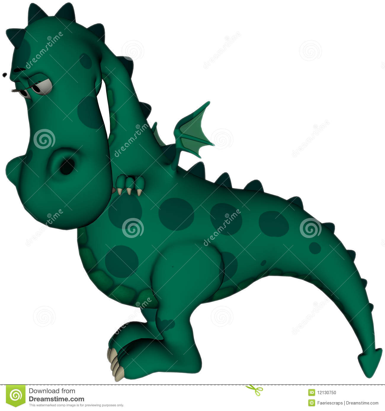Sorry Clipart Green Dragon I M Sorry