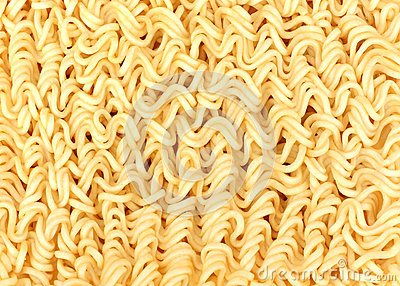 Stock Photo  Asian Ramen Instant Noodles Isolated On White Background