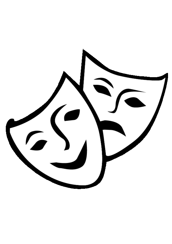 Theater Masks Clip Art Car Tuning