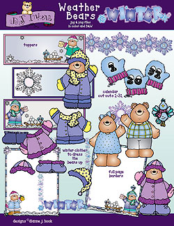 Weather Bears Winter Clipart Download Weather Bears Winter Clipart