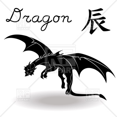Zodiac Sign Dragon 94610 Download Royalty Free Vector Clipart  Eps