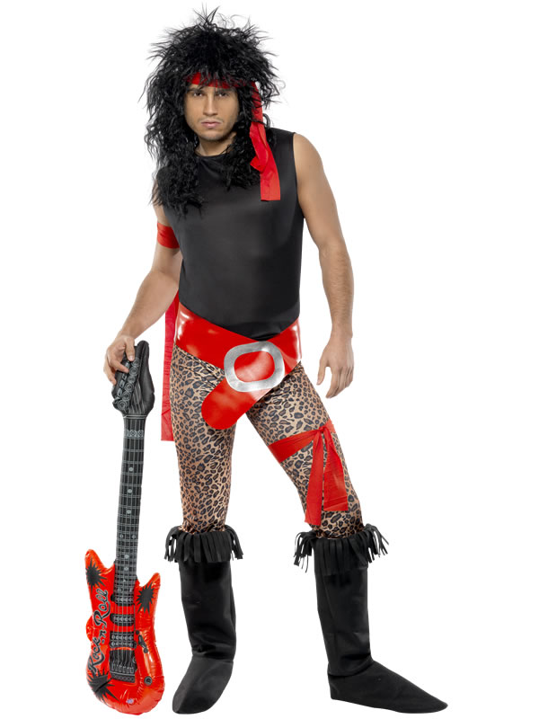 80s Super Rock Star Costume New Rock Star On The