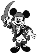 Clipart Library Mickey Mouse Mickey S Pals Black N White Disney