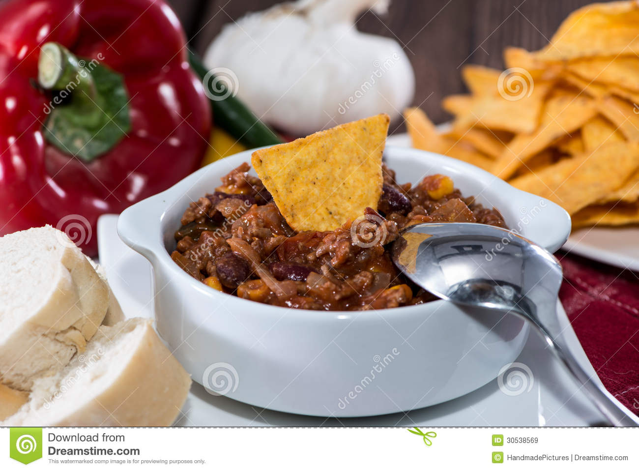 Homemade Chili Con Carne Royalty Free Stock Images   Image  30538569