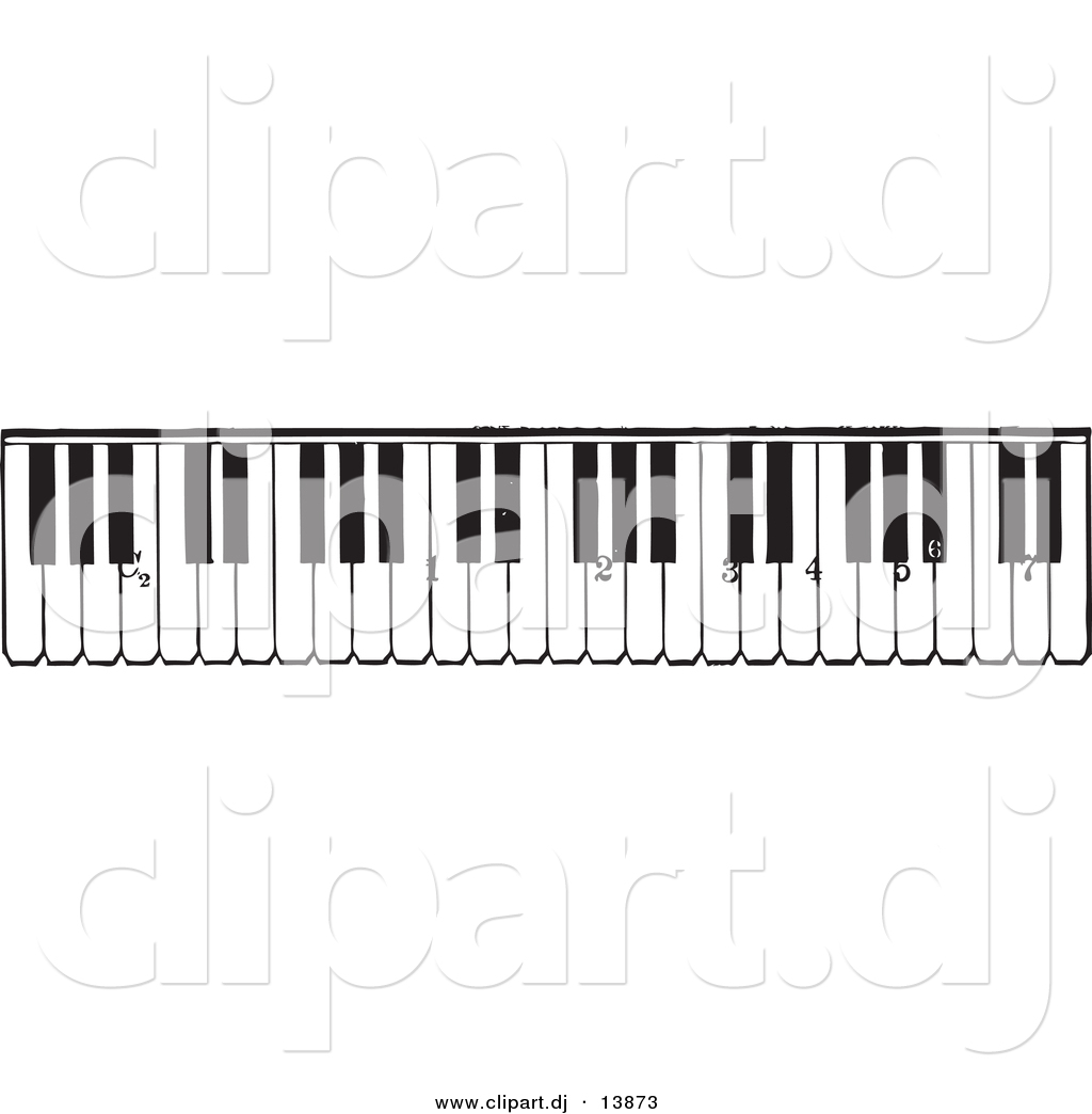 Piano Keyboard Clip Art For Pinterest
