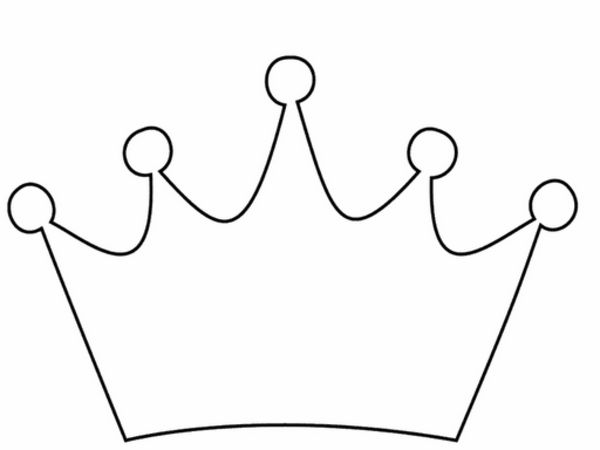 Princess Crown Template   Item 5   Graham S 4th Birthday   Pinterest    