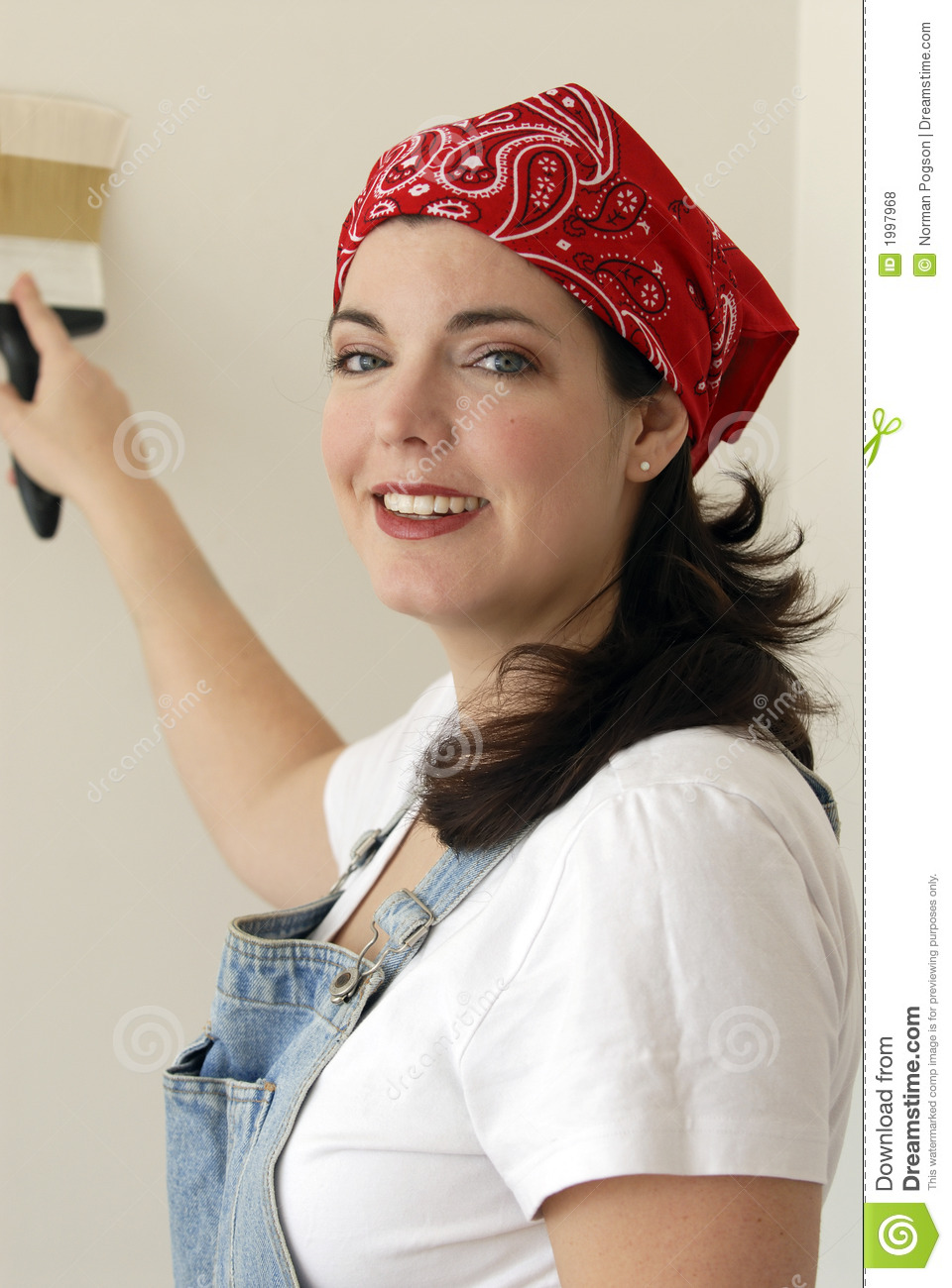 Woman Painting Royalty Free Stock Photos   Image  1997968