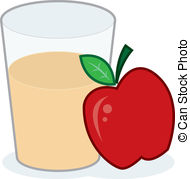 Apple Juice   Glass Of Apple Juice With Apple