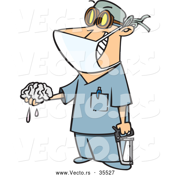 Brain Surgery Clipart This Surgeon Stock Image