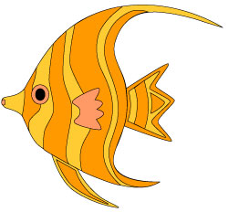 Click Orange Fish To Enlarge Graphic
