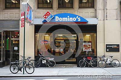 Domino S Pizza Restaurant In Midtown Manhattan  Domino S Is The