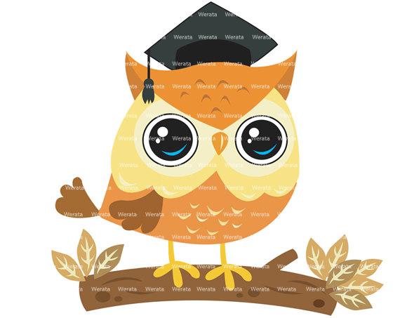 Graduation Clipart Clip Art   Owl Graduate   Owl Graduation    