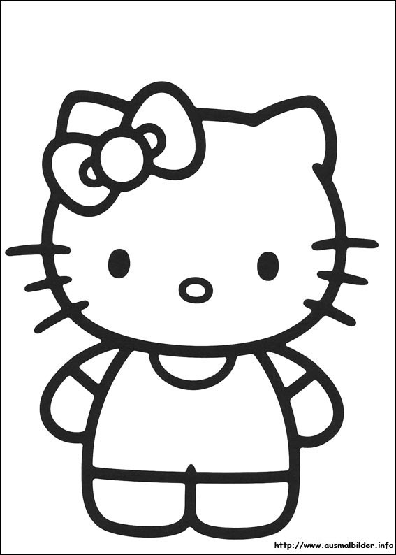 Hello Kitty Malvorlagen