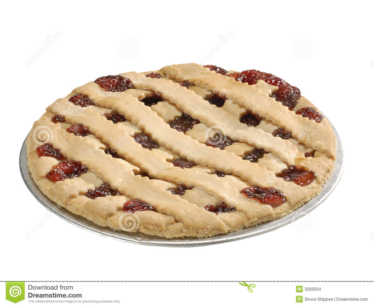 Homemade Fruit Pie Stock Images   Image  3283554
