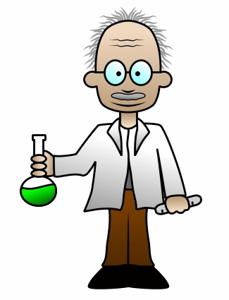 How To Draw A Cartoon Scientist