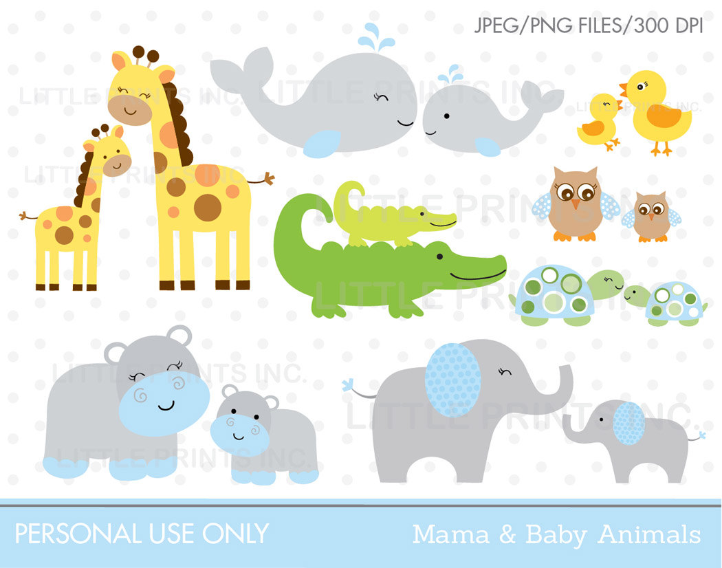 Mother And Baby Animal Clipart Gallery