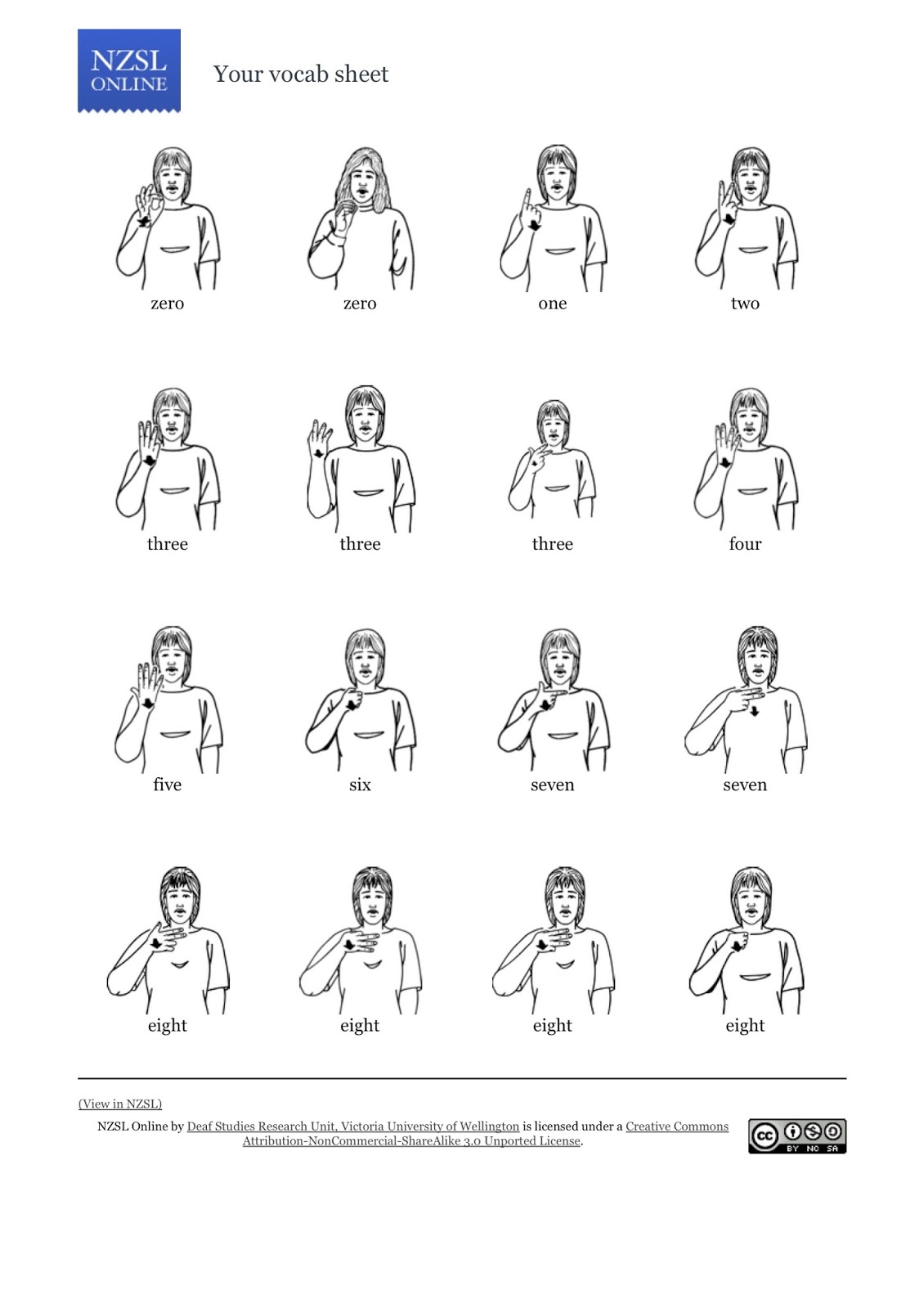 Sign Language Dictionary Clip Art