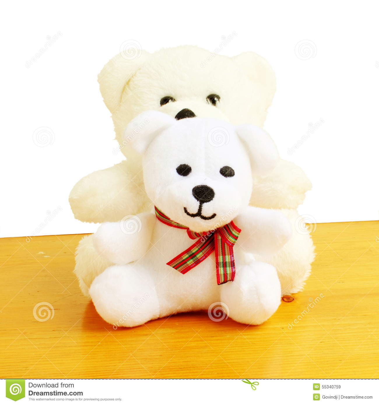Teddy Bear Baby With Mother Stock Photo   Image  55340759