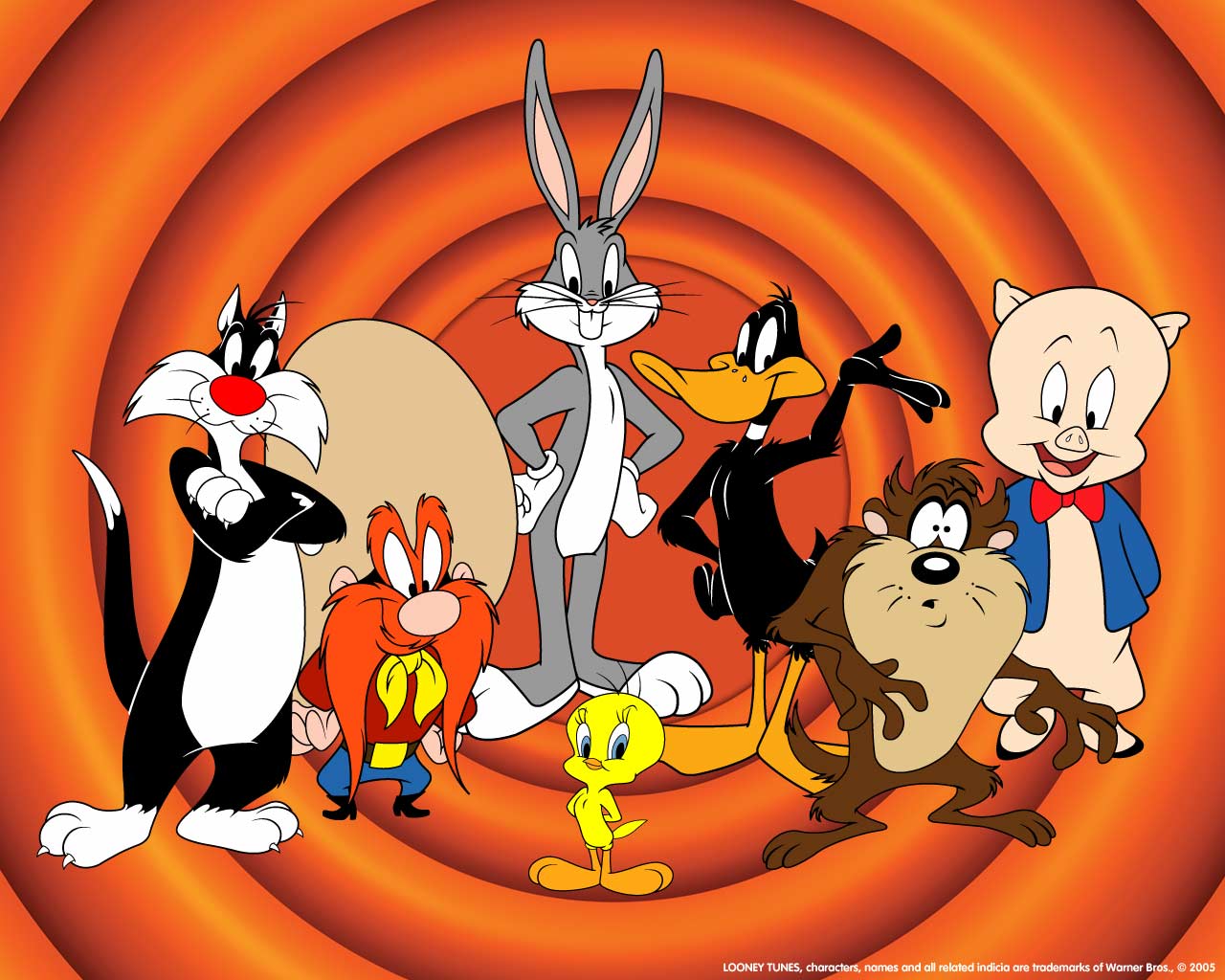 American Top Cartoons  Looney Tunes Wallpaper