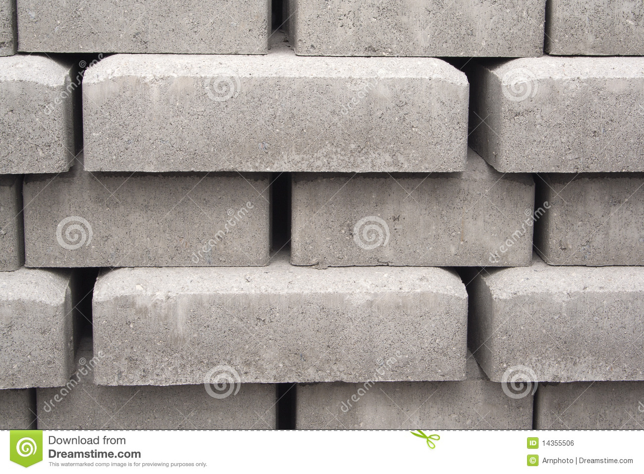 Concrete Bricks Royalty Free Stock Image   Image  14355506