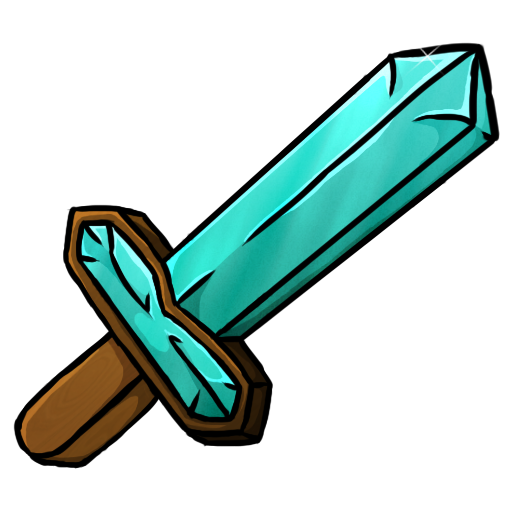 Diamond Sword Icon   Minecraft Iconset   Chrisl21
