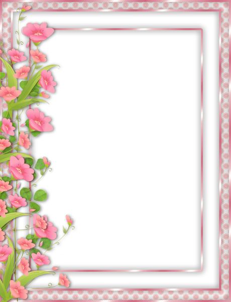     Flowers   Flower Border Borders Frames Backgrounds Frames Letter