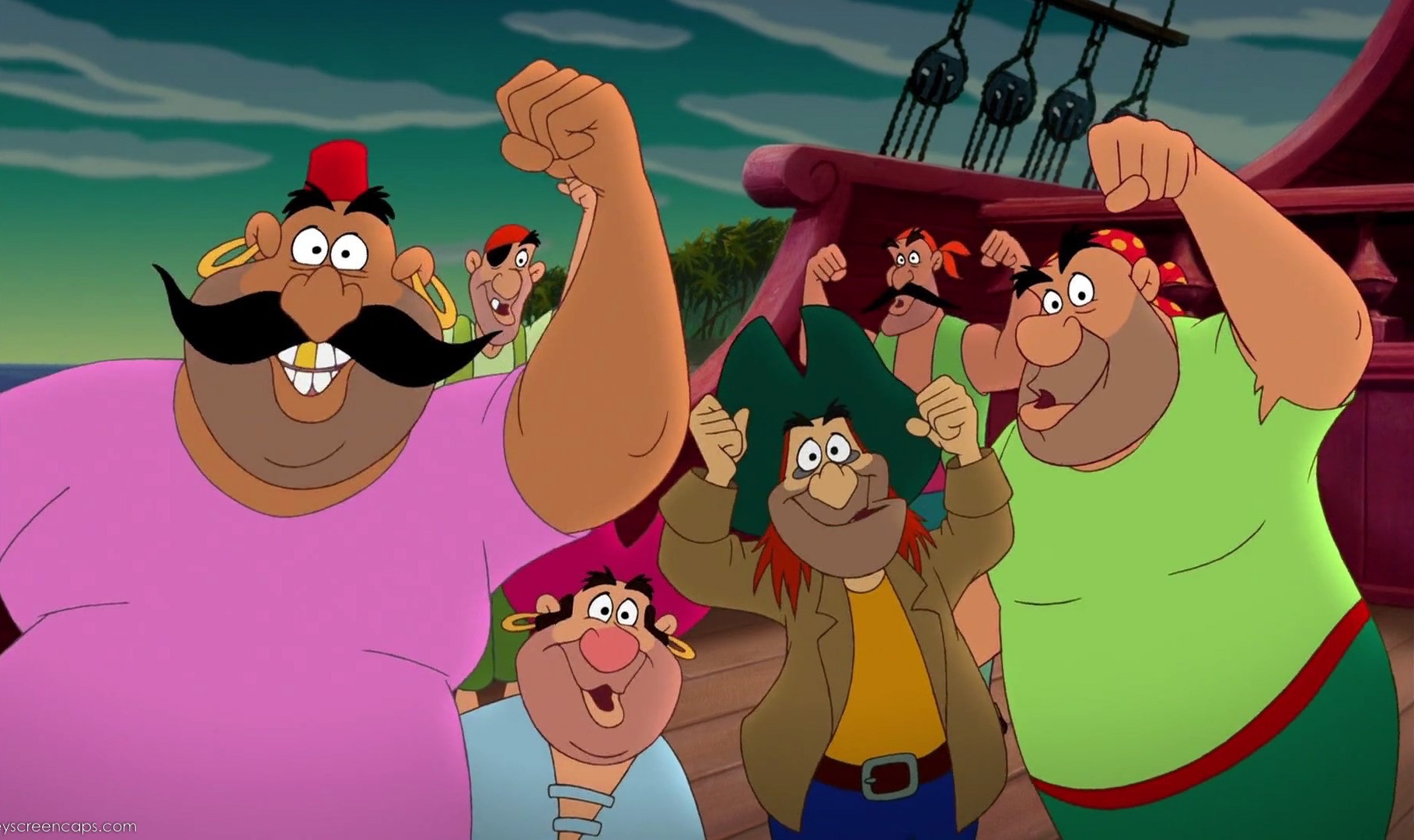 Hook S Pirate Crew  Peter Pan    Disney Wiki