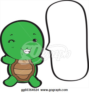 Illustration   Cartoon Turtle Vector  Eps Clipart Gg60364024   Gograph