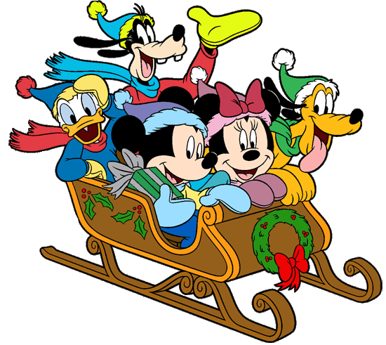 Mickey And Friends Christmas Disney Galore Clipart   Free Clip Art