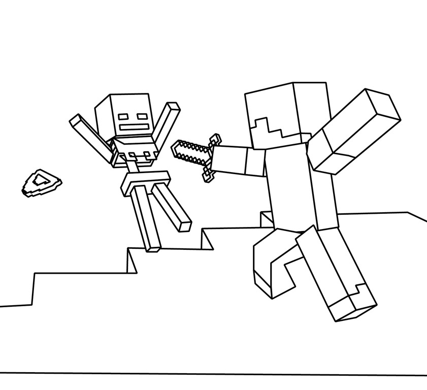 Minecraft Desenhos Para Colorir Imprimir E Pintar Do Creeper Enderman