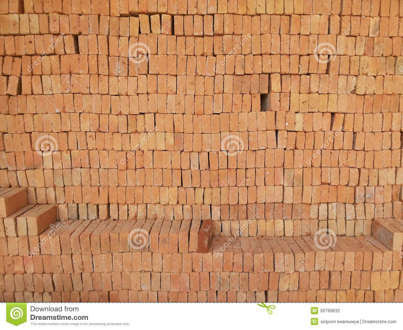 Pile Of Bricks Stock Photo   Image  50769632