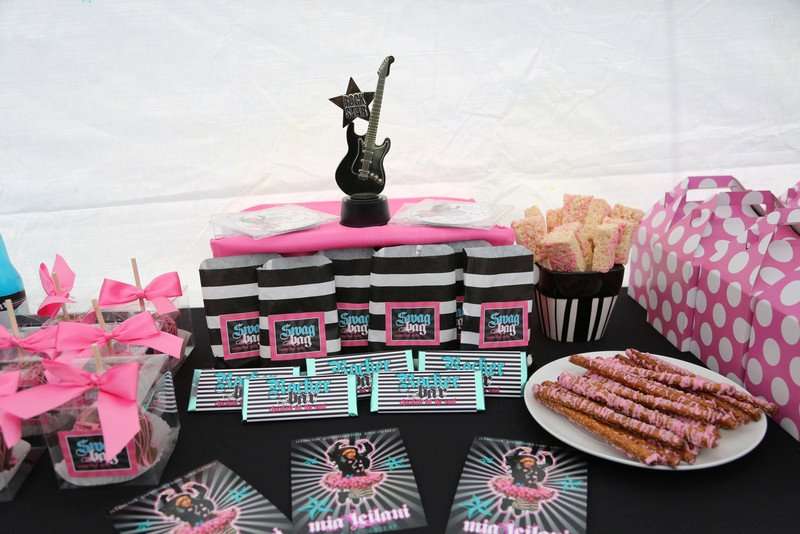 Rock Star Birthday Party Ideas   Photo 29 Of 42   Catch My Party